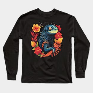 Iguana Valentine Day Long Sleeve T-Shirt